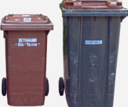 Home garbage bins