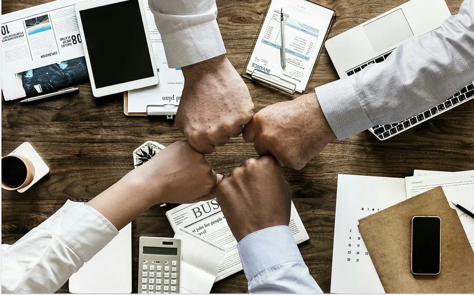 working with the right people