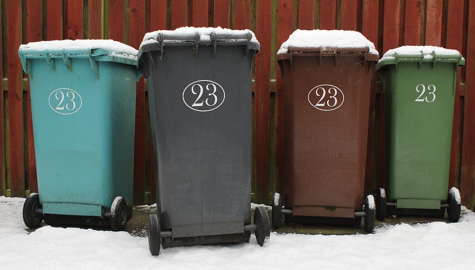 Garbage bins